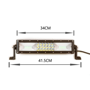 佛山供应180W 3三排LED长条形大灯带闪光灯控制器